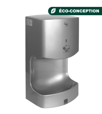 S�che-Mains Airwave gris m�tallis�