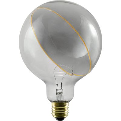 LED Illusion Globe 125 slanting top, ampoule LED, smokey, E27, PHASE, 5W, 2200 K