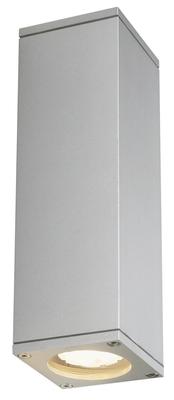 THEO UP/DOWN, applique ext�rieure, gris, GU10/QPAR51, 2x 35W max, IP44