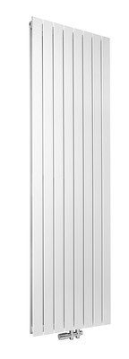 Fassane EC vertical double, Blanc RAL 9016, 2024W, H 2200 mm / L 592 mm