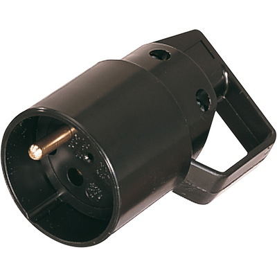 Fiche femelle 16A 2P+T anneau noir