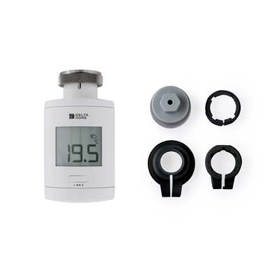 TRV 1.0 Adapt | Pack t�te thermostatique intelligente M30 x 1,5 avec adaptateurs
