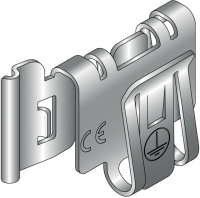 Agrafe F-CLIP 16-35, finition AE, �quipotentialit� sans outils pour CDC fil