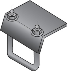 Pince �trier STRUT 41x21,  fixation sur IPN,GC