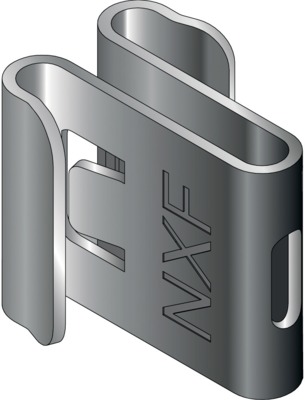 Agrafe MTCA 4, Inox, assemblage et ajustement des virages en CDC fil diam.4.0