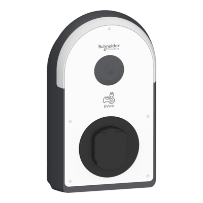 EVlink Pro AC - 3PH - 22 kW - 32A - 1 prise T2S - RDC - DD 6 mA +RCD Type A +MNx