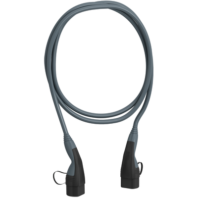 EVlink - c�ble charge monophas� - type 2 / type 2 - 32A - 5m - 2,5kg - 7,4kW max