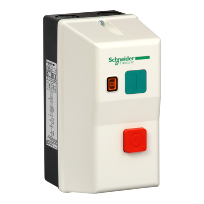 TeSys LE1M - d�marreur en coffret - 1,2..1,8A - bobine 400Vca