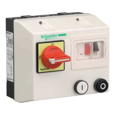 TeSys LG1K - d�marreur en coffret - 0,63..1A - bobine 380Vca