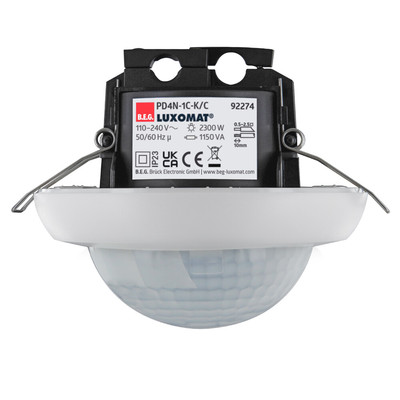 PD4N-1C-C-FP d�tecteur de mouvement couloir faux plaf.T�l�commandable IP23 �20 m