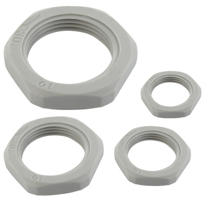 Ecrou polyamide gris Pg21
