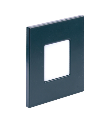 BALIZ 2 - Encastr� Mur carr�, fixe, anthracite, LED int�g. 1,8W 2400K 30lm