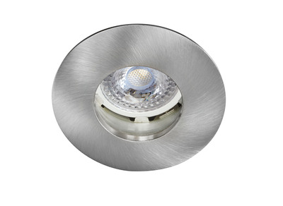 HIDRO - Encastr� GU5,3, IP20/65, Vol.1, rond, fixe, nickel, Lpe non incl.