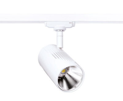 LUMI 029 - Proj. Rail 1 all.029, blanc, angle 42�, LED int�g. 22,5W 4000K 2400lm