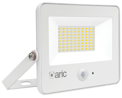 WINK 2 PIR sensor - Proj. Ext. IP65 IK08, blanc, LED 110� 50,6W 3000K 5000lm