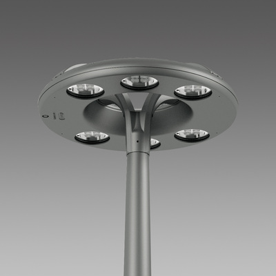 DISCO 3334 Led 198W 4000K graphite fixation centrale