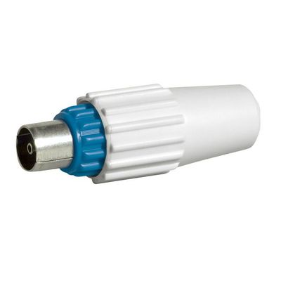 Lot de 2 fiches m�les t�l�vision coaxiale �9,52mm
