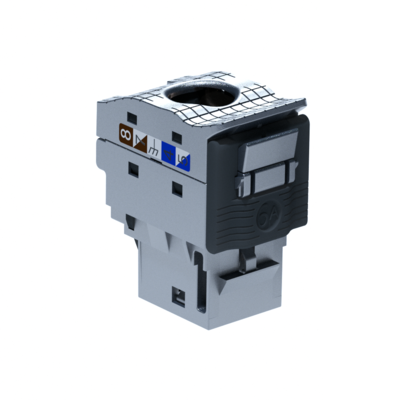 Connecteur RJ45 Cat.6A STP Linkeo C anthracite