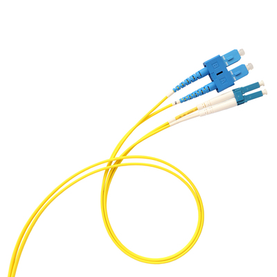 Cordon fibre optique Ultra OS2 Duplex LC/SC - longueur 2m