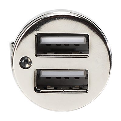 Prise allume-cigare double sortie USB puissance 2,1A