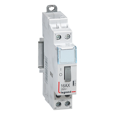 T�l�rupteur standard � vis 230V~- 2P - 250V~~ - 16A - 2F - 1 module
