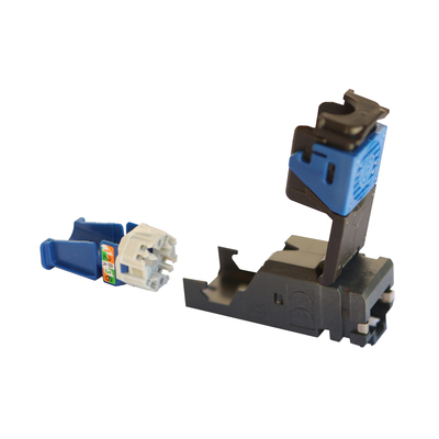 Connecteur RJ45 cat�gorie 6 FTP pour coffret de communication