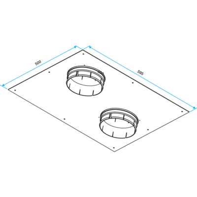 Nourrice passage plafond T.Flow Hygro+