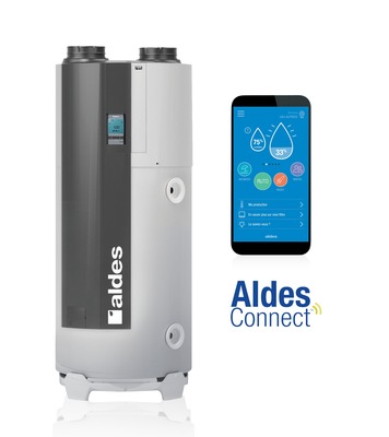 Chauffe-eau thermodynamique T.Flow Nano 100 L Fan MP connect� logt individuel