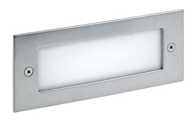 DINO - Encastr� Mur ext�rieur IP65 IK07 LED 4000K pour balisage, face inox 304