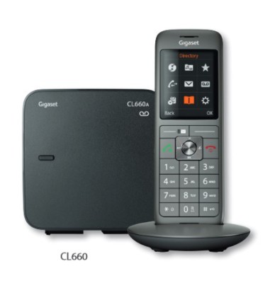 Tlphone gigaset CL660 noir ss repondeur