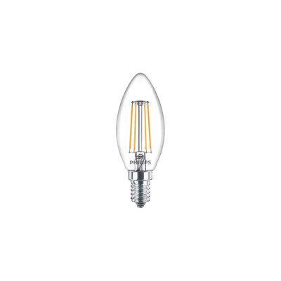 CorePro Flamme LED E14 4.3-40W 840 470lm 15000h Filament Claire