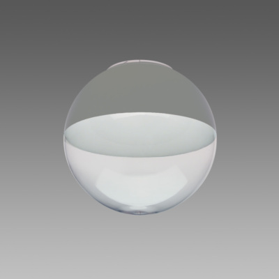 GLOBES argent sabl� Lisse 1331 diam�tre 500 IP65 non lamp�