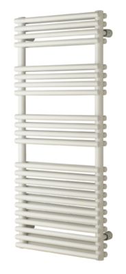 Cala Symtrique EC double, Blanc RAL 9016, 855W, H1161 mm / L496 mm