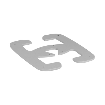 Pied pour colonnettes Aluminium 1 et 2 compartiments LOGIX