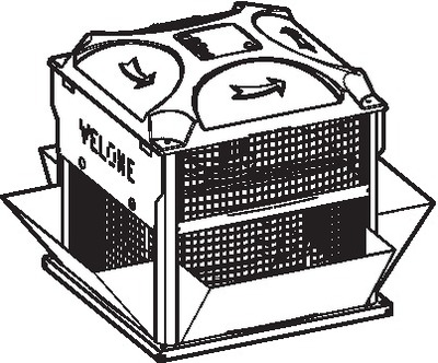 Kit rejet vertical pour tourelle VELONE 4.5 / 7.2 / 10.5