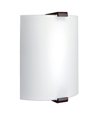 AURA - Applique Mur E27 60W max., verre opale, Lpe non incl.
