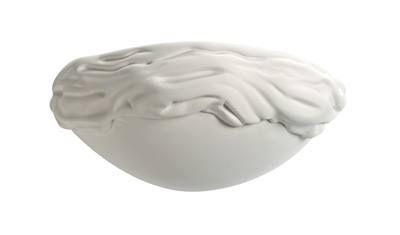 DOMINO - Applique Mur pltre E27 77W max.,demi-lune, Lpe non incl.