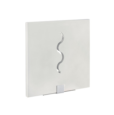 VIAX - Applique Mur pl�tre, carr�, blanc, LED int�g. 3X1,2W 6300K 220lm