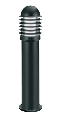 CALEO 1 - Borne Ext. IP44 IK07, noir, E27 100W max., Lpe non incl., haut.73cm