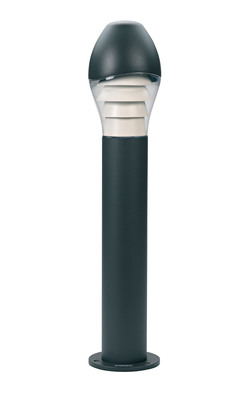 NEWAY - Borne Ext. IP65 IK07, graphite, E27 57W max., Lpe non incl., haut.75cm