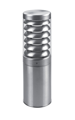 KADO - Borne Ext. IP65 IK07, inox, E27 100W max., Lpe non incl., haut. 44,5cm