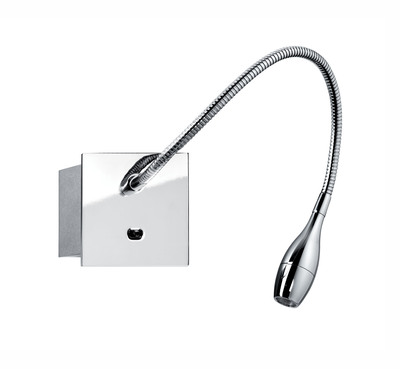 LIZA 2 01 - Liseuse avec inter 2,3W 3000K 110lm 40 30000h, patre, chrome