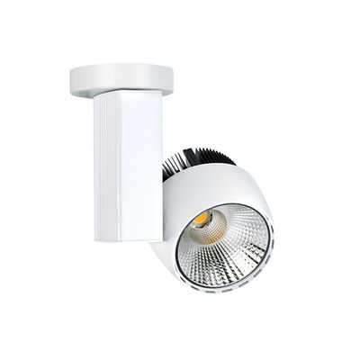 IKAR 01 - Proj. s/patre, blanc, angle 36, LED intg. 42W 3000K 3800lm