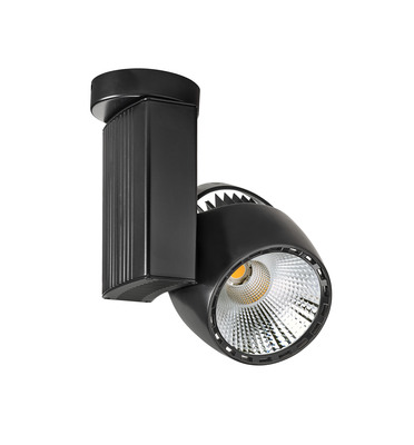 IKAR 01 - Proj. s/pat�re, noir, angle 36�, LED int�g. 42W 4000K 3800lm