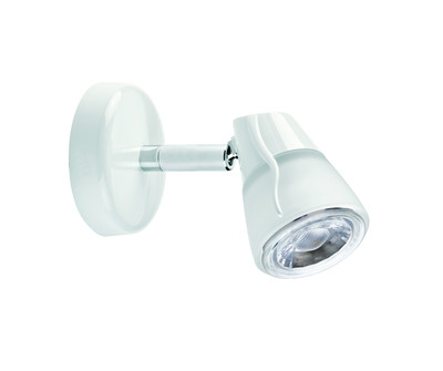 DIAM 01 - Spot sur patre GU10, blanc, a/lpe LED 4,2W 3000K 500lm incl