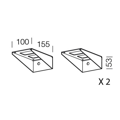 Accessoire 198 Etrier de support pour driver pour FORUM