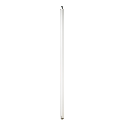 OptiLine 45, colonne fixe � v�rin aluminium laqu� blanc P 1 face de 2,7 � 3,1 m