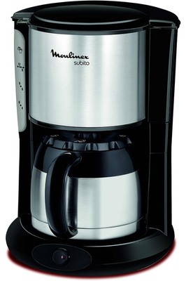 Cafetire isotherme Subito noire et inox 800W