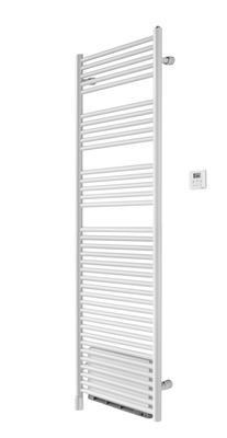 Radiateur s�che-serviettes ACOVA Atoll Spa Electrique  +Air, commande infrafouge IRS + soufflant 1000W, puissance 1000 W, hauteur 1771 mm, largeur 510 mm, Blanc RAL 9016