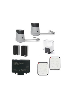 Kit portail battant jusqu' 2,4m et 250Kg par vantail, usage rsidentiel